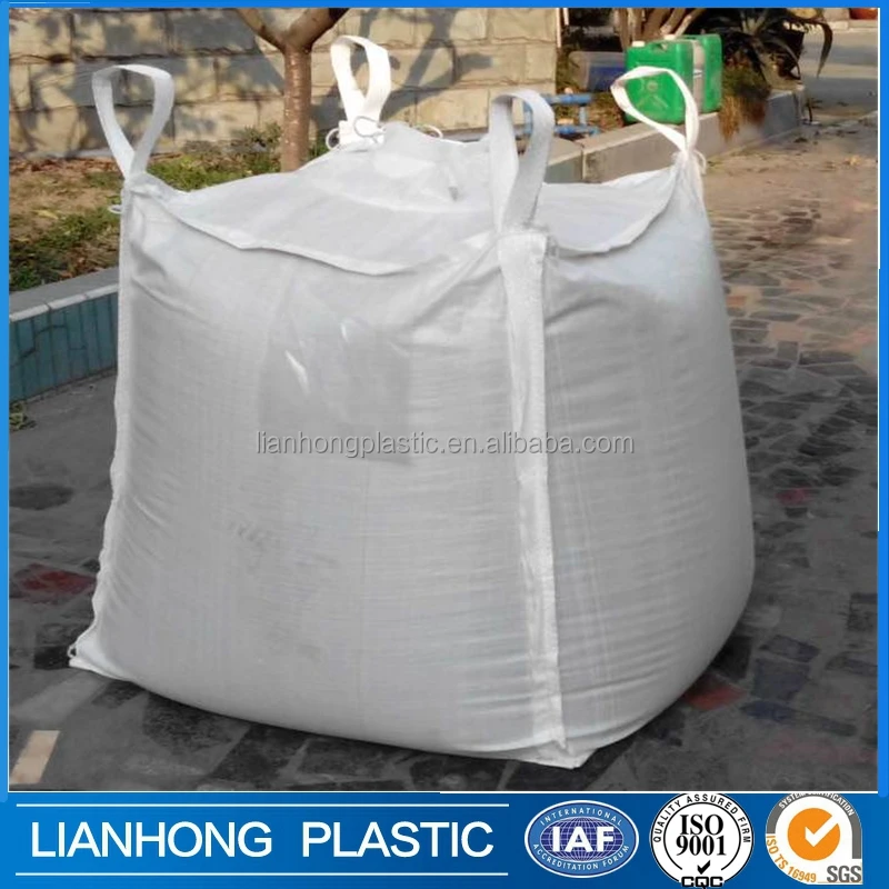 PP jumbo bag 1000kg, 1ton 2ton 500kg PP bulk bag for building, one ton bulk bags for grain