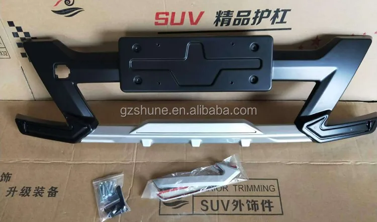 ABS S cross Front and Rear Bumper Guard For Sorento 2018 2019 Bull bar Grille protection cover Auto accessories