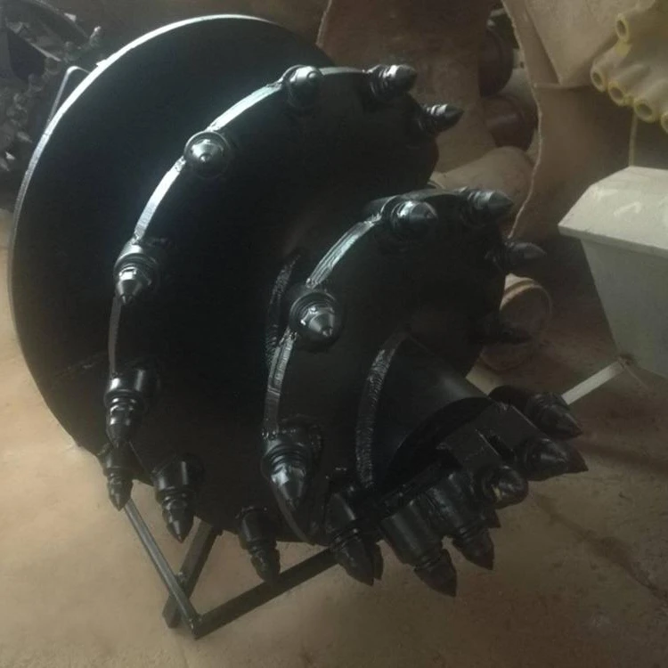 
Rock conical drilling auger 