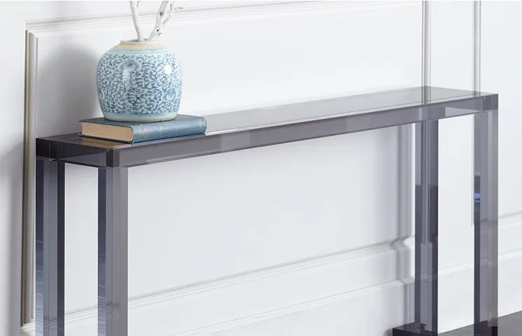 Luxury Acrylic clear Home & Hotel Console Table Hall Table
