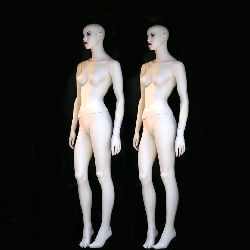 adjustable tailor full body matt white female clothes window display dummy dressmaking mannequin