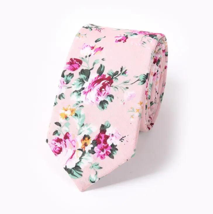 
 Мужской галстук для Годовщины свадьбы подарок шафера Тонкий цветочный галстук Великолепный цветочный галстук  