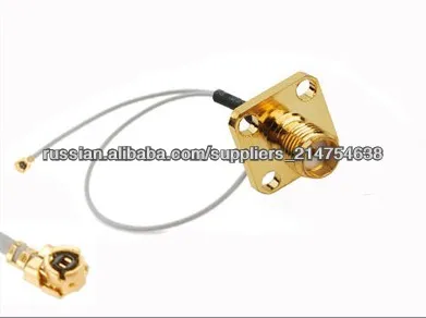 РФ SMA разъем для панели IPX косичку кабеля 1.37mm