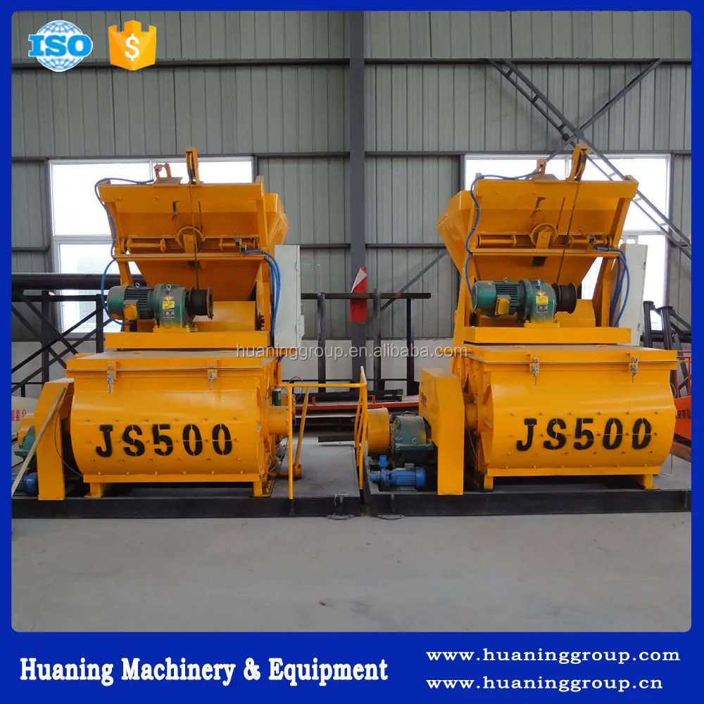 Twin-Shaft Forced Concrete Mixer for HZS120 Concrete Batching Plant China Manufacturer