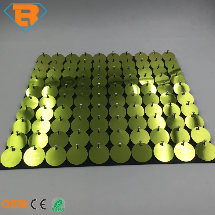 Уличные декоративные 3D стеновые панели из МДФ, свободная Цветовая организация, пайетки