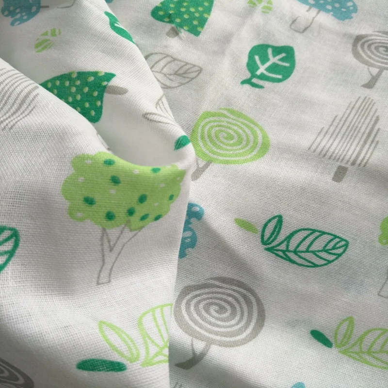Cotton Muslin Double Layer Gauze fabric for baby