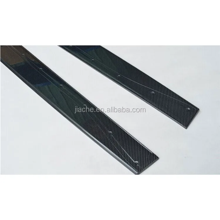 Carbon Fiber Side Skirts Apron Side Bumper Lip Spoiler for BMW F82 F83 M4 Coupe 2 Door F80 M3 Sedan 2012-2017