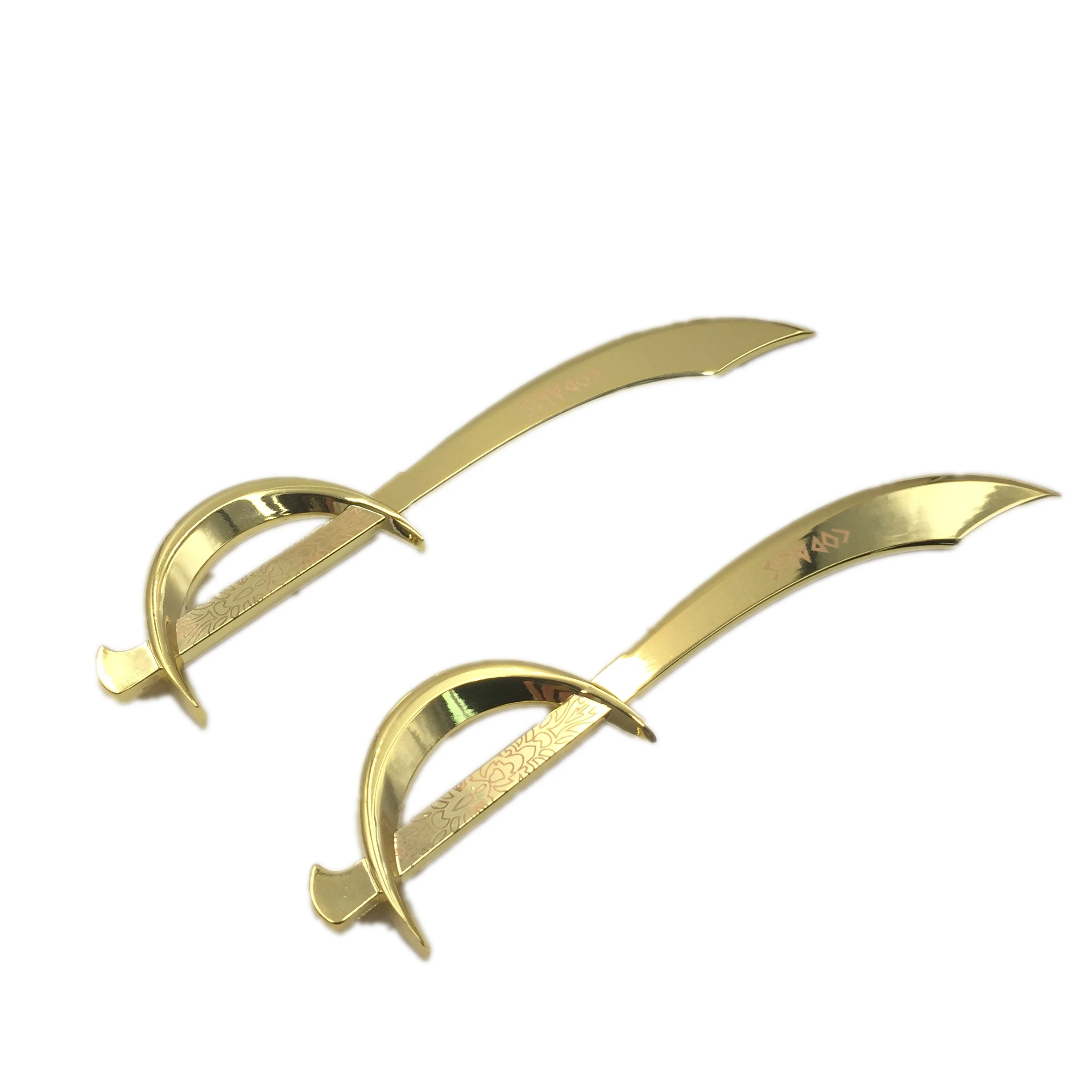 Custom paper cutting knife metal sword letter opener with logo good quality