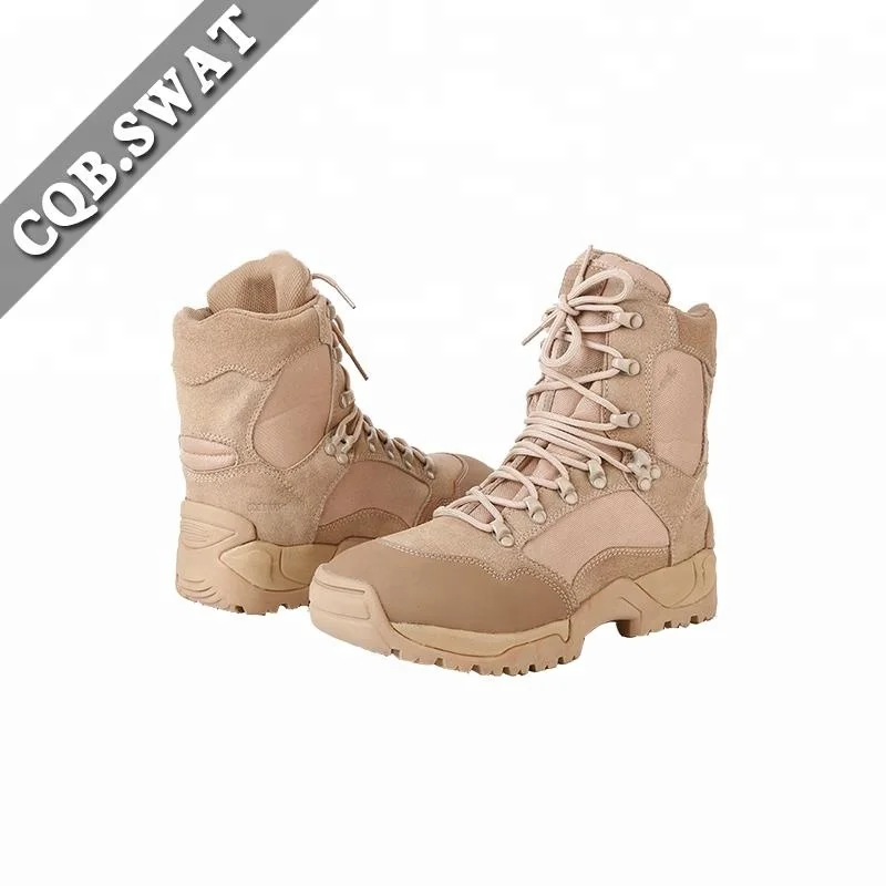 Man-made Slip Resistant Sole For Enhanced Safety Velocity combat Desert Boots