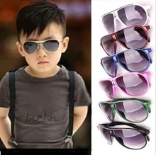 Retail New Fashion Child Cool Sun Glasses Children Boys Girls Kids Plastic Frame Sunglasses Goggles Eyeglasses