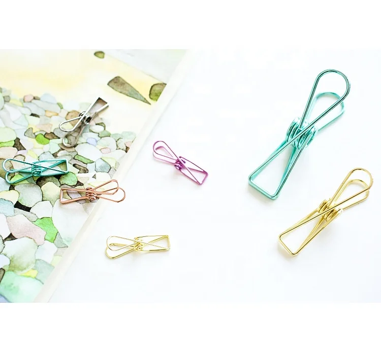 Hollow metal creative dovetail clips