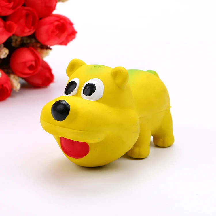 Small Dog Toy latex Lead-free & chemical-free Pet Latex Chew Squeak Toy