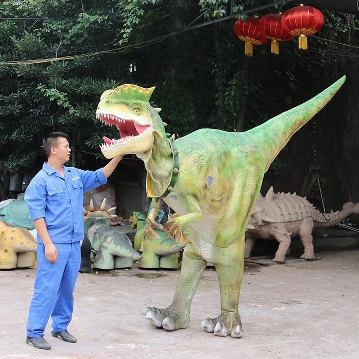 Funny Game Mechanical Latex for Sale Dinosaur Costume