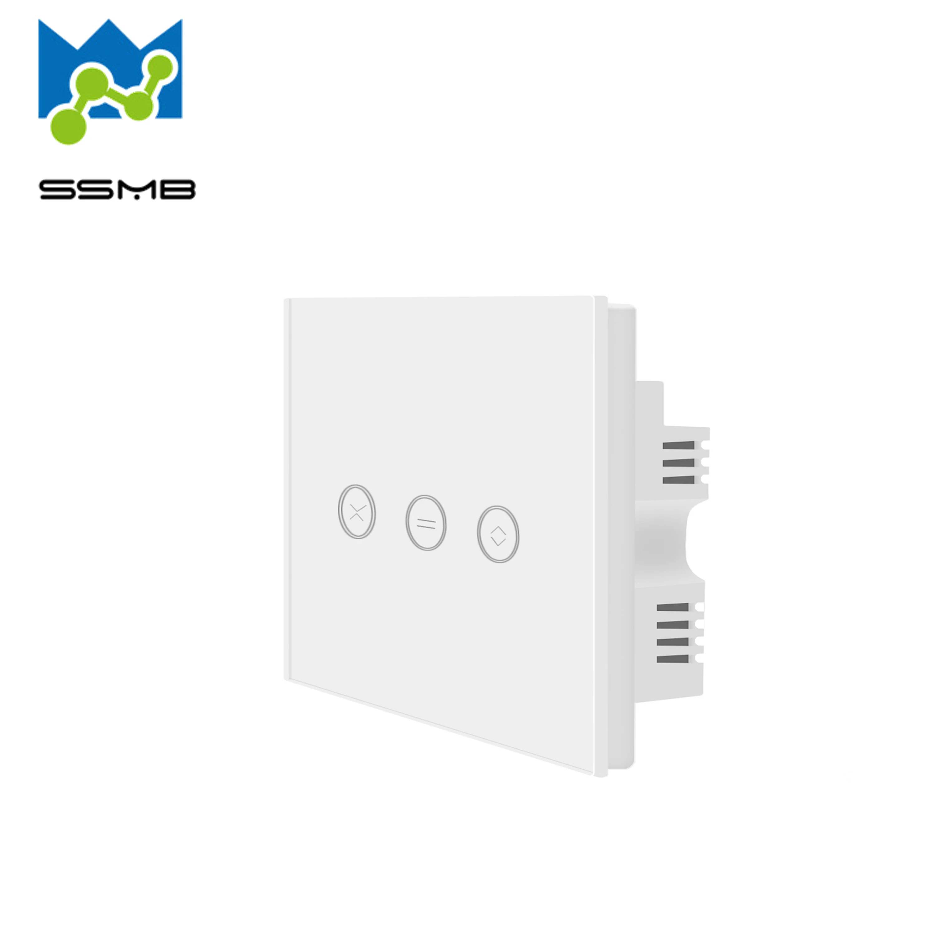 
Automatic Timing Mobile Phone Control Touch Screen Curtain Smart Wall Switch 