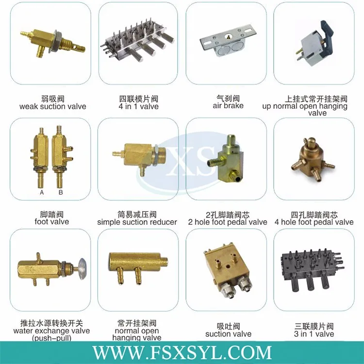 Cheapest price dental chair accessories  hanging valve for dental unit spare parts