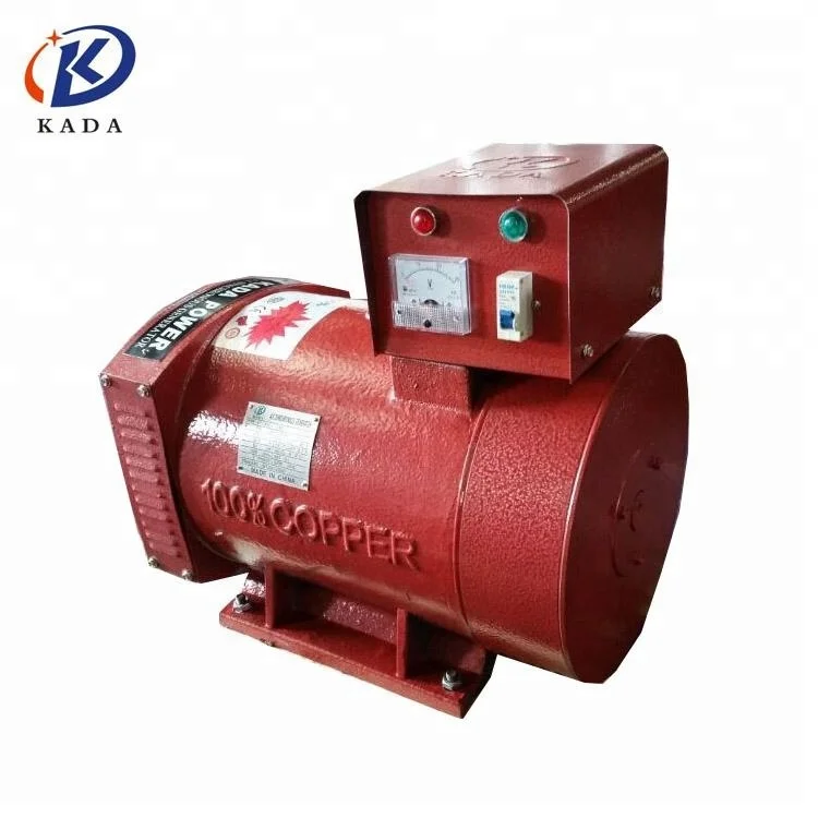 KADA brush 7.5kva generador single phase generator prices in dubai suppliers