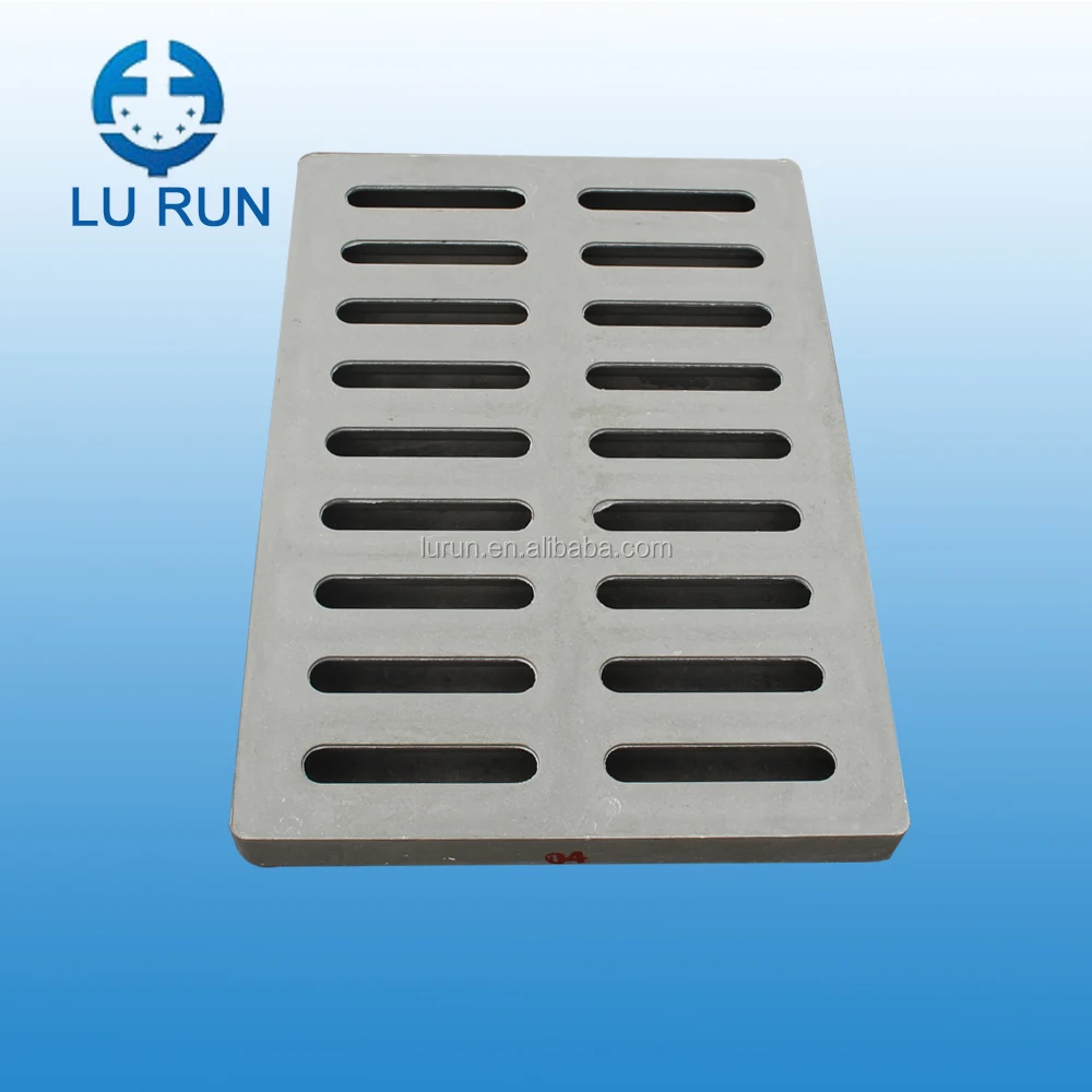 Сверхпрочная решетка из стекловолокна EN124, 40x60 см