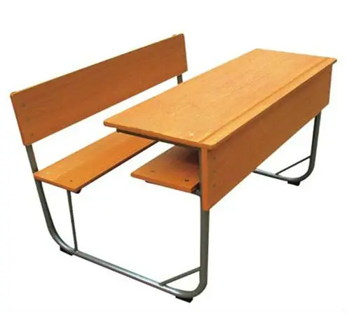 
Double seater school desk with seater 