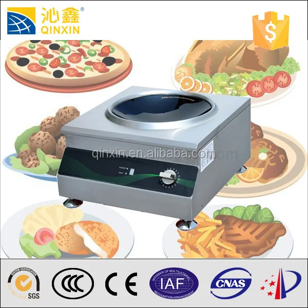 Горячая распродажа электрический коммерческая нержавеющей стали schott ceran индукционная плита катушки