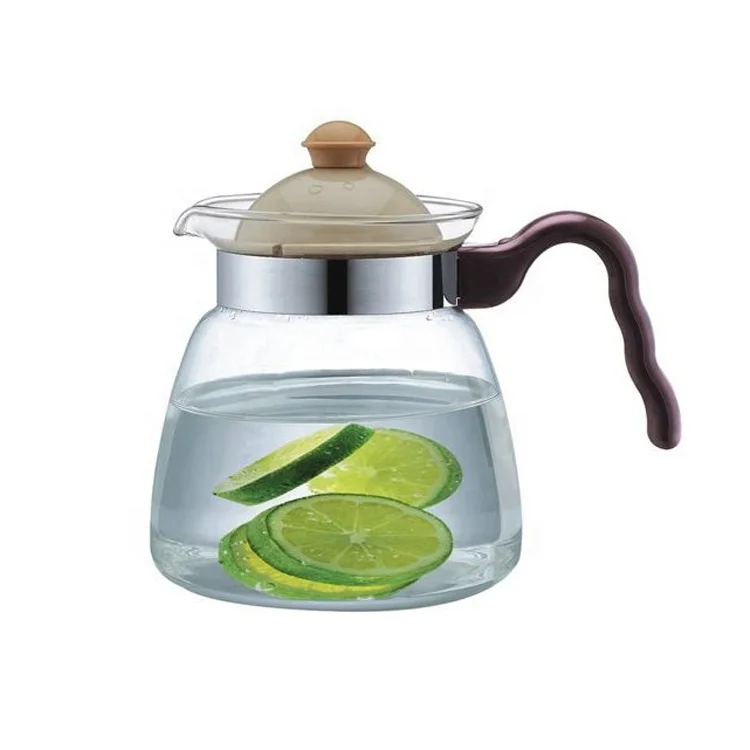 Chinese New Arrival Simple Style Direct fire 500ml Electric Microwave Oven Glass Teapot