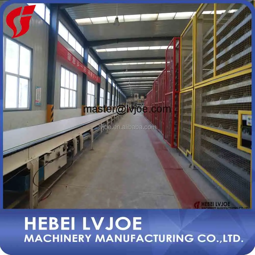 advanced turnkey solution for plasterboard machine drywall machine