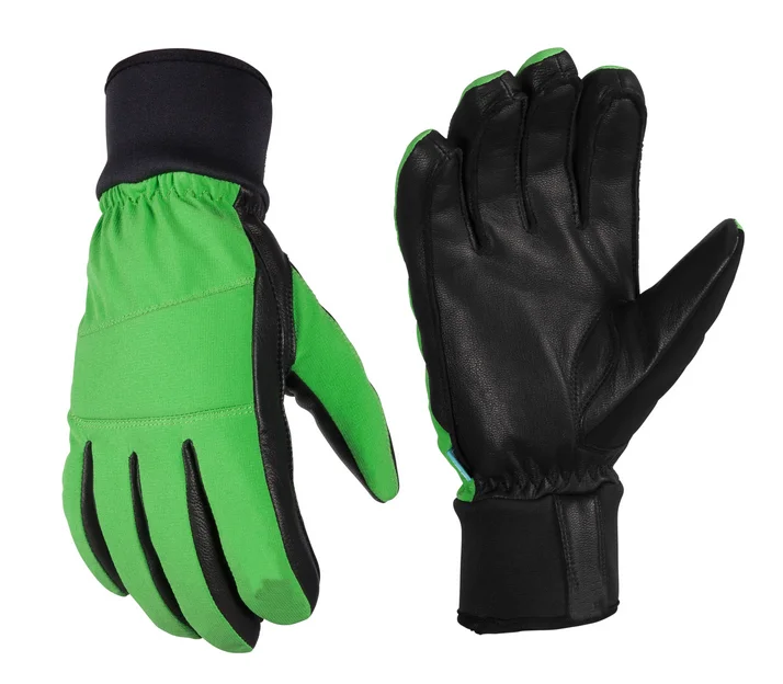 Водонепроницаемые дышащие высококачественные лыжные перчатки из козьей кожи в стиле cool