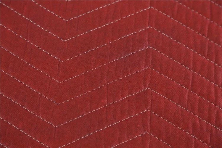 High Quality Moving Blanket Recycle Camp Moving Blanket Woven Square Plain Furniture Protect Moving Blanket OEM & ODM Twill