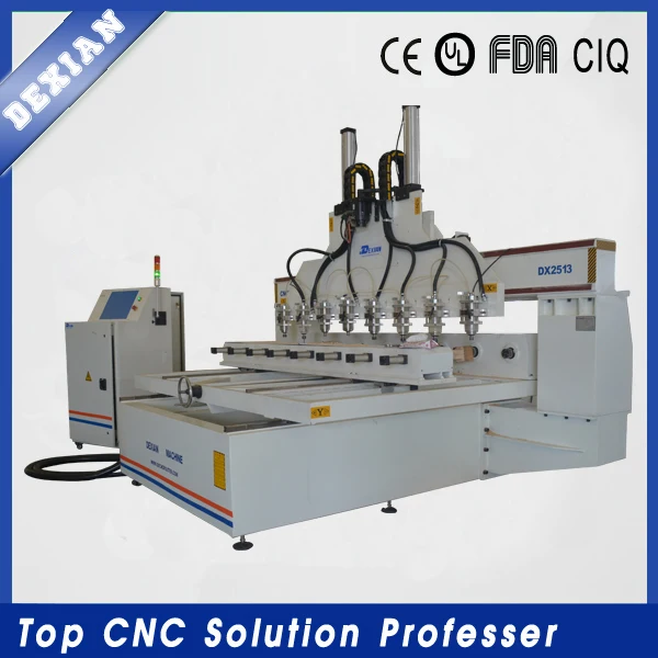 2015 4 оси роторный резьба по дерев с ЧПУ 2513 с лучшей ценой