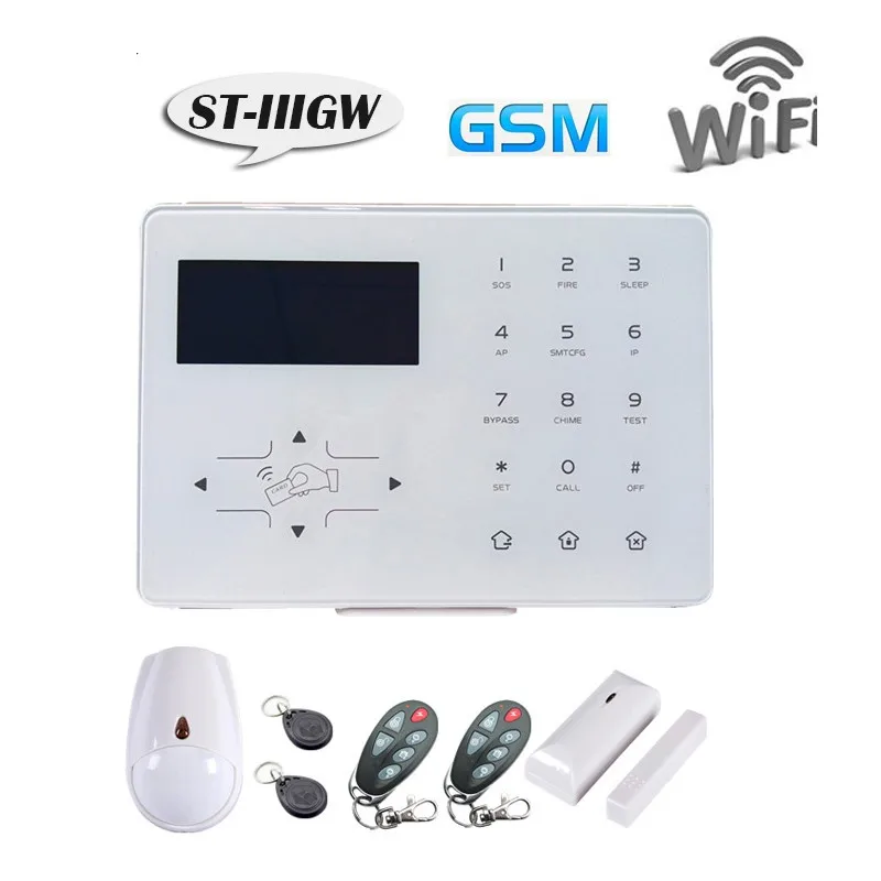 android ios app управления охранной автодозвон беспроводной gsm anti-theft охранной сигнализации дома системы