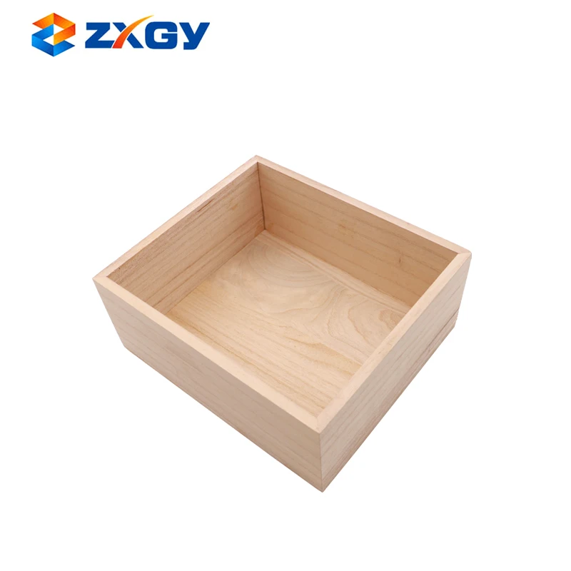 Luxury Design Handmade Natural Storage Wooden Gift Box