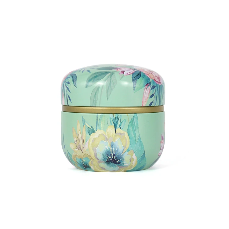 Double lid capsule cans Creative candy box Tea tin box package