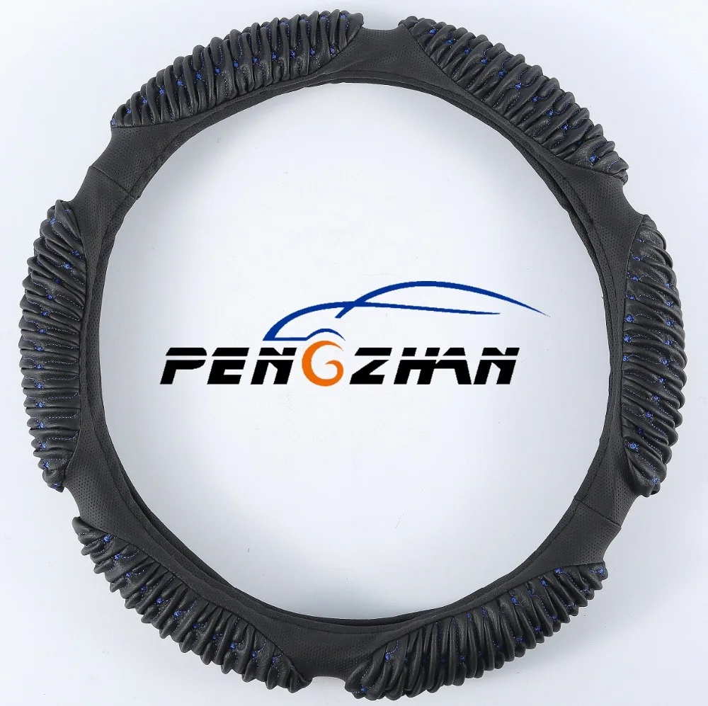 Зимние цветные чехлы на руль с вышивкой (PZ 7011)