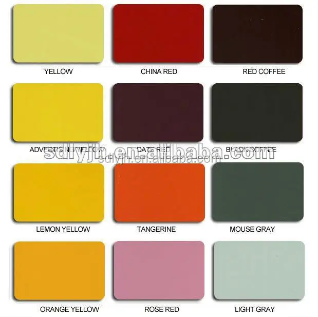 Aluminium Composite Panels Wall Panels Exterior Decorative Metal in Mirror Surface / Silver PE and PVDF 0.04mm-0.5mm 2mm-6mm