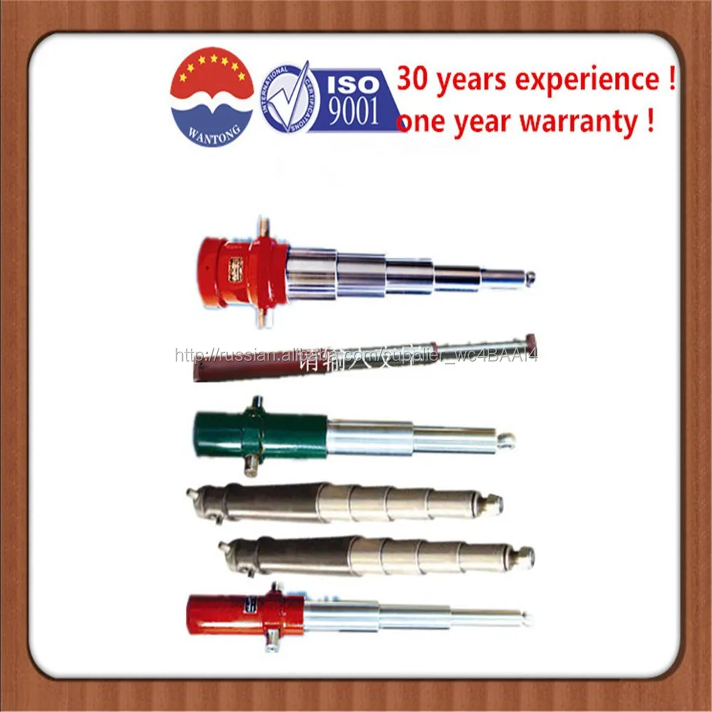 Small telescopic hydraulic cylinder