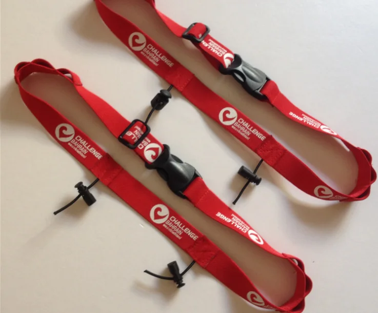 Custom Logo Sport Accessory Race Bib Number Belt Triathlon Race Belt