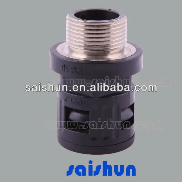 Ce ROHS латунь прямо быстрый разъем / гофрированного металла разъем