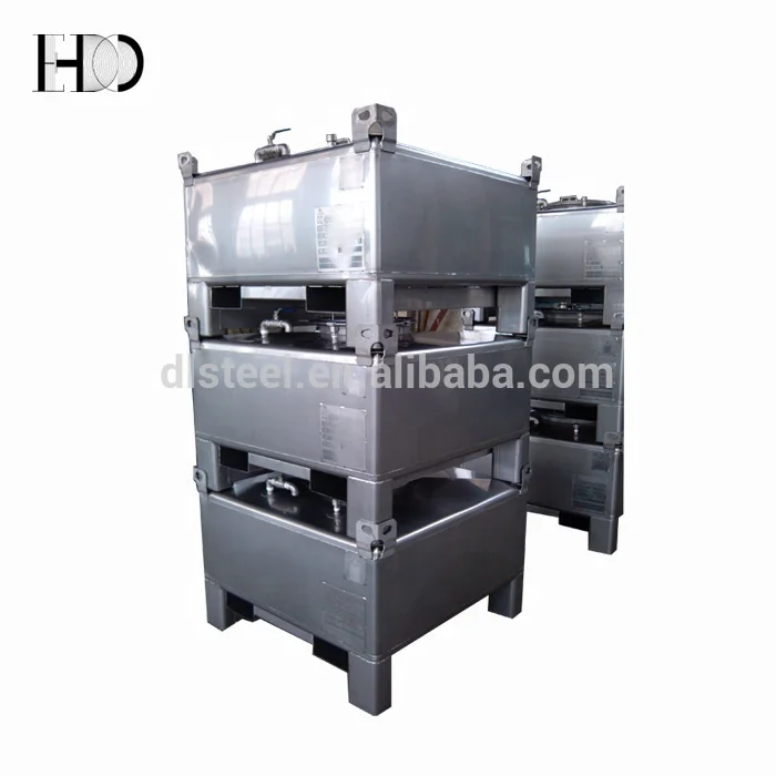 
custom 500L stainless steel wine tote IBC tank container 
