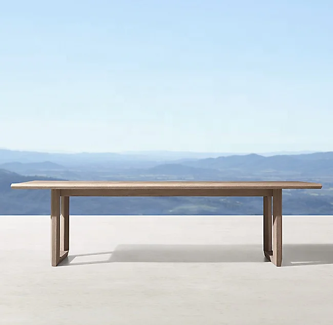 Balconly teak furniture  outdoor teak patio furniture  garden teak modern dining tables