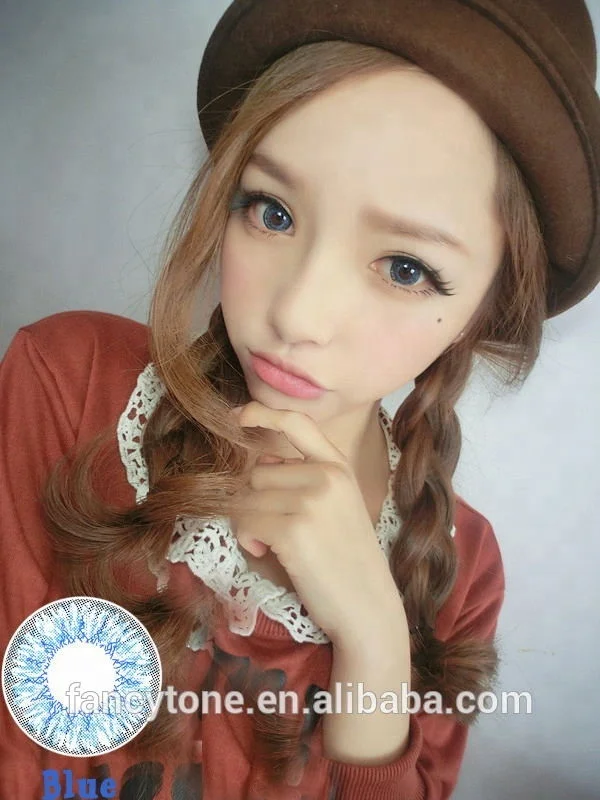 Оптовая продажа с фабрики низкая цена новейшие цветные косметические контактные линзы