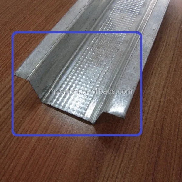 suspended ceiling gypsum wall drywall ceiling ganger galvanized steel metal omega double furring channel system 50mm sizes price
