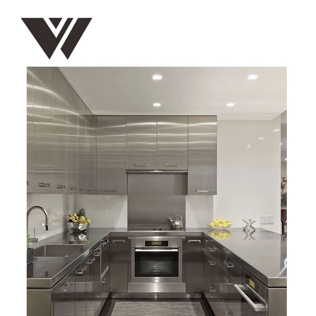 Weldon Custom Modern Style Kitchen Cabinet Furniture