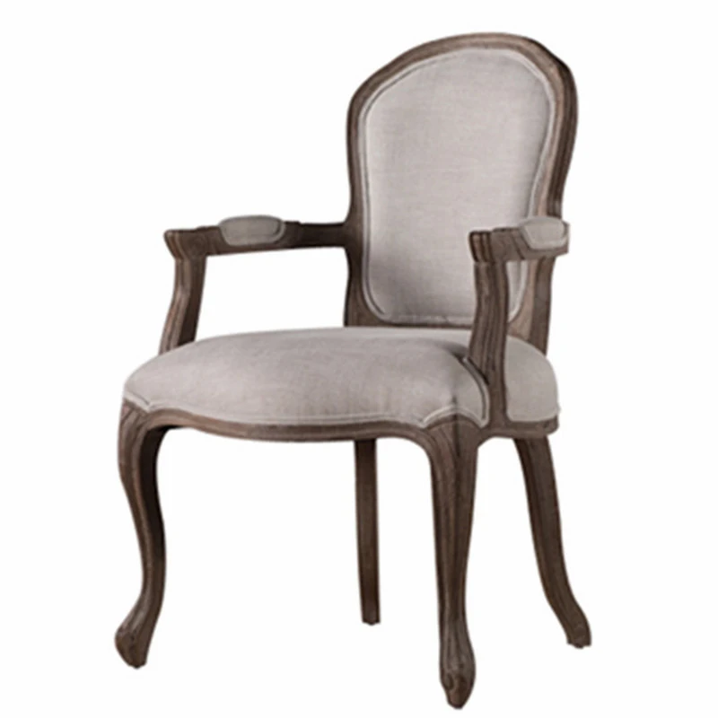 Wooden Top Grade Design Armchair Restaurant Furniture Dining Tables and Chairs for sale