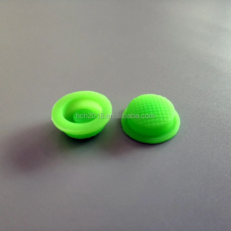 
Custom made protective Led flashlight cap rubber keypad silicone button 