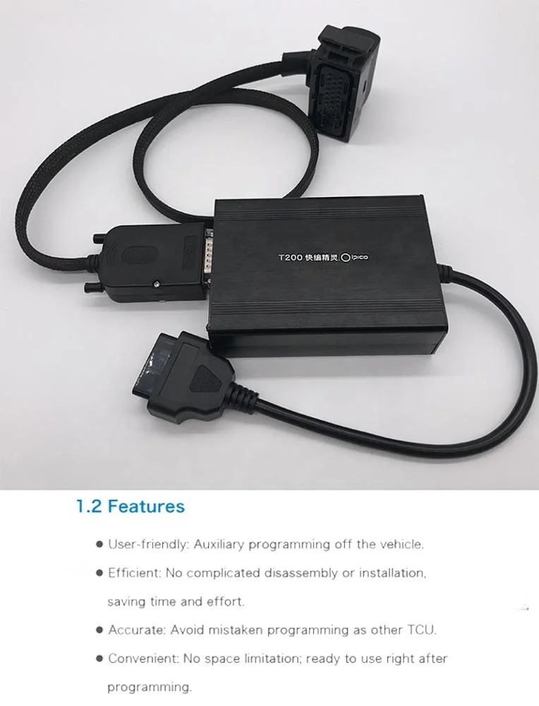 
M ercedes 722.9 auxiliary tool for transmission control unit TCU programming off-car OAM (DQ200) 