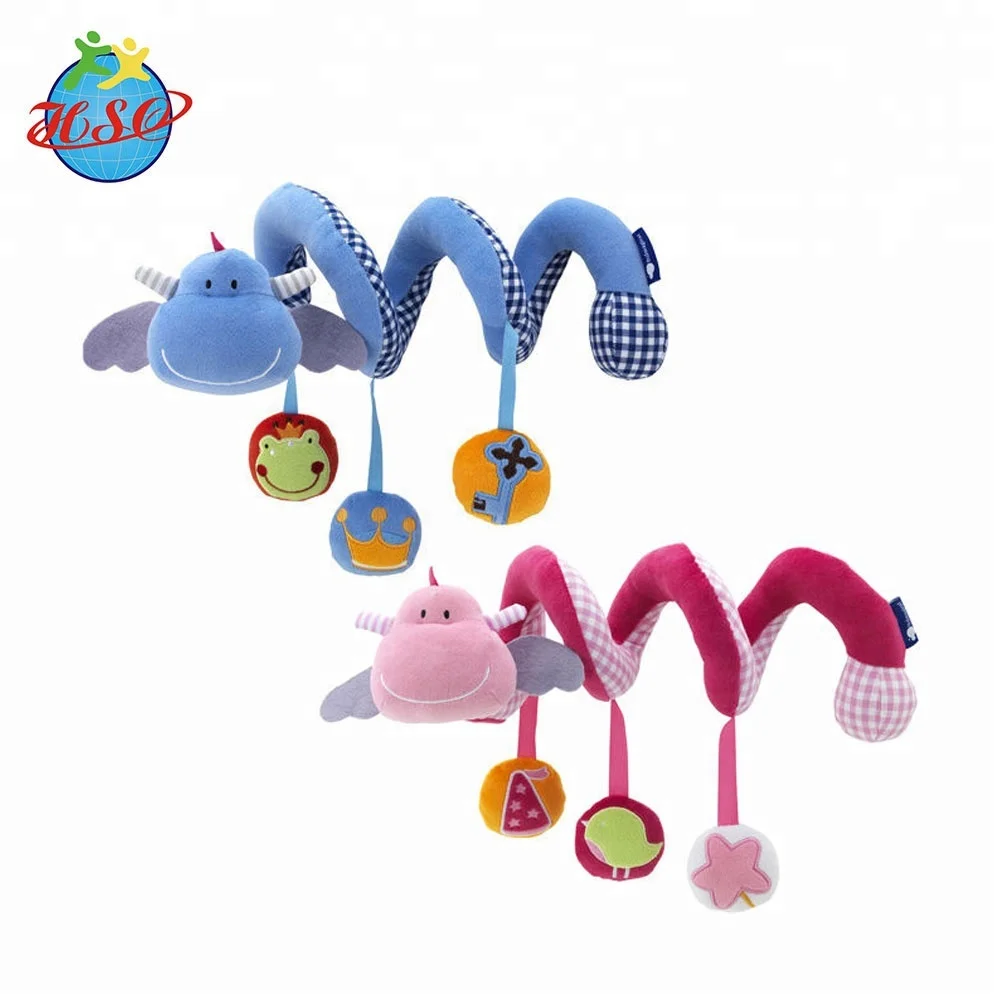 OEM China Toys Factory Supply Baby Stroller Pram Spiral Activity Toy