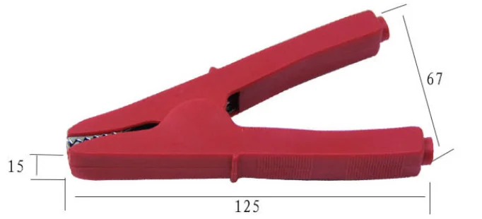 Pure Copper 120A Battery Clip 120MM Copper High Pressure Alligator Clip