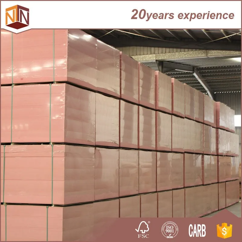 1220x2440mm standard size colored mdf