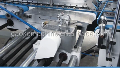 GK-1450PCS Automatic 4/6 Points Glue Cake Lunch Box Making Machine