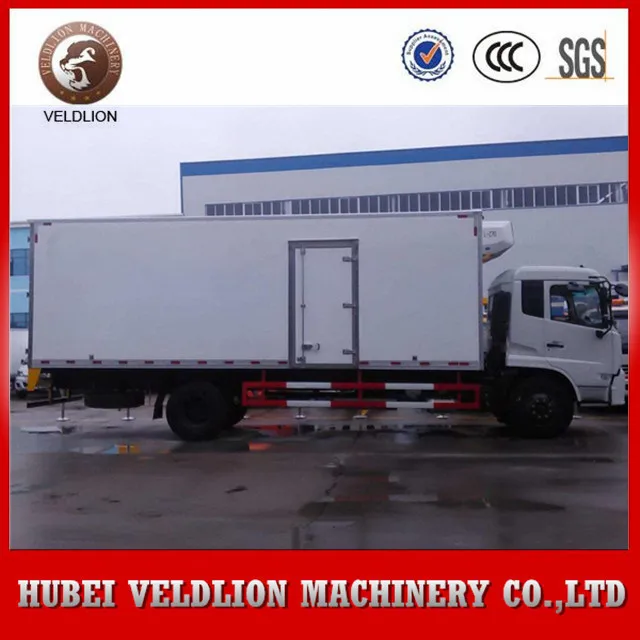 
China thermo king 6TON refrigerator van truck for meat and fish 
