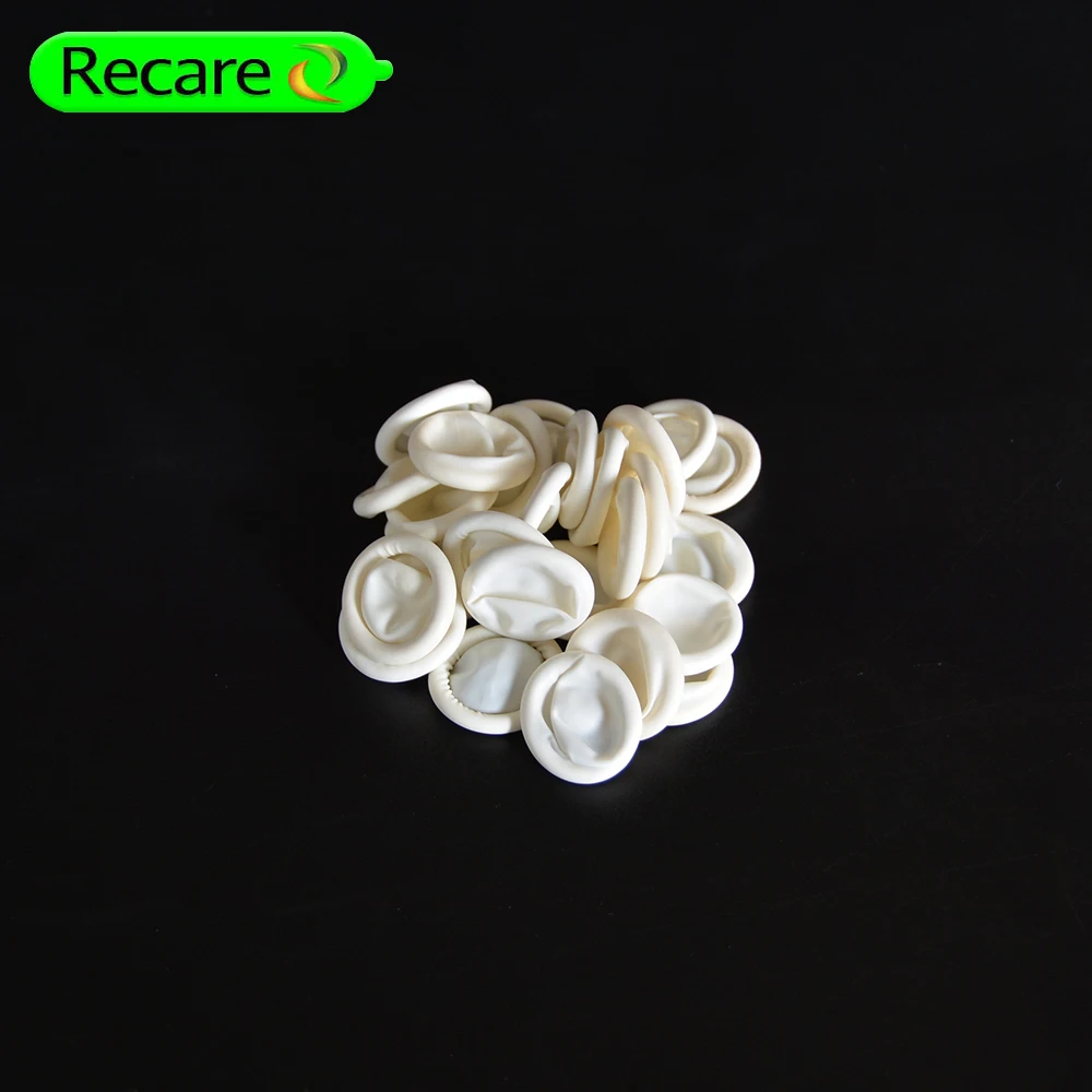 yellow finger condom with quality certificate finger cots black rubber material finger cover